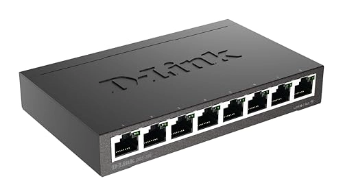 DGS-108 8-Ports