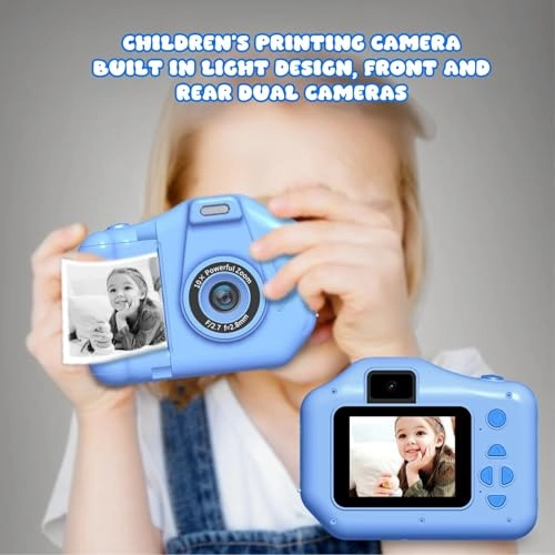 Instant Print Digital Camera - 48MP 1080P 6X zoom