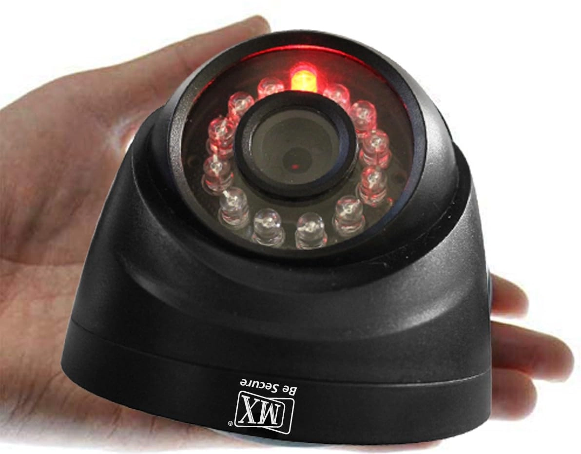 Dummy Security Camera - Wireless Dome Flashing Light