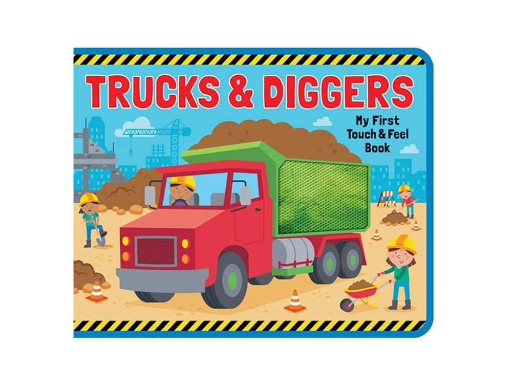 Edu Fun Trucks And Diggers My First Foam Book - 3 years+