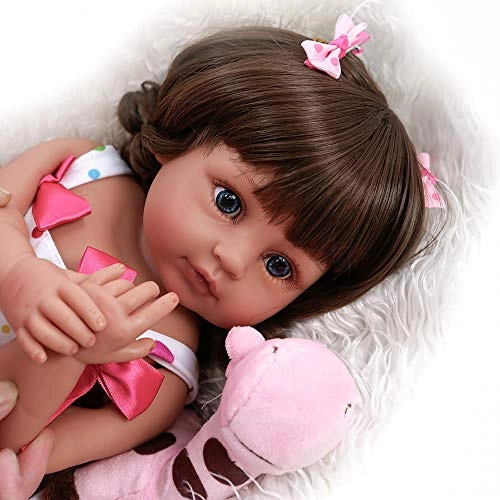 Reborn Doll - 22 inch 55cm Silicone Full Body Gifts Set