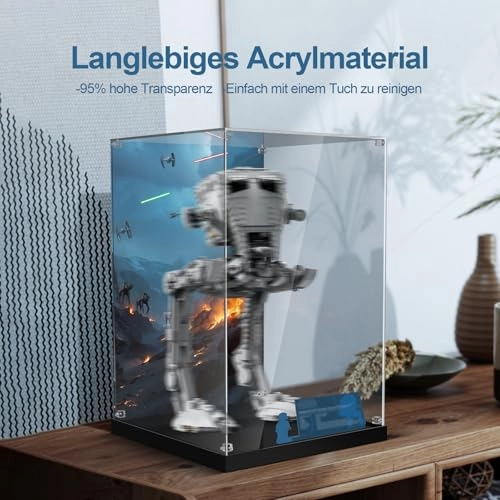 Acrylic Display Case for LEGO 75417 AT-ST Walker