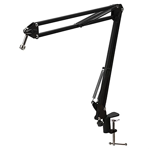 Mic Stand - Extendable Scissor Arm Table Mounting Clamp