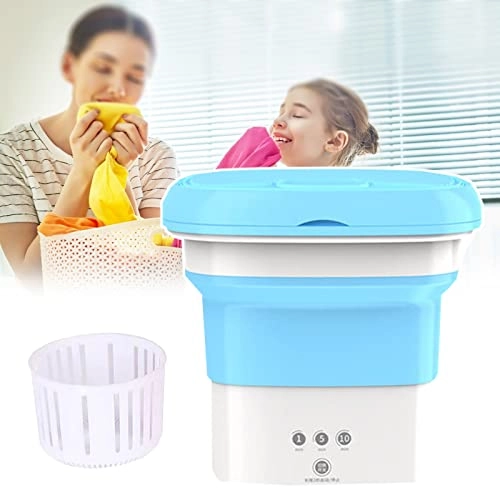 Folding washing machine