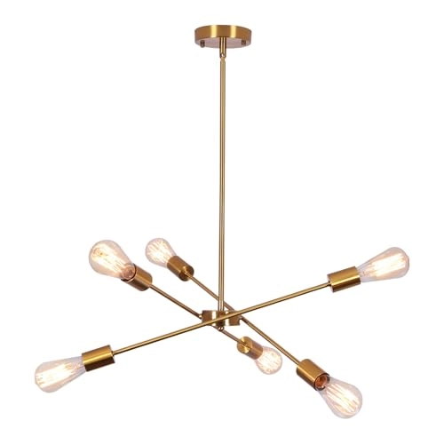 Modern Living Room Chandelier - Dimmable
