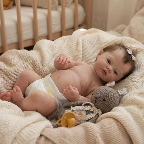 Reborn Baby Doll - 18inch Silicone Full Body Ages 3+
