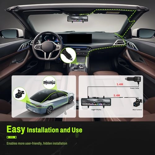 Mirror Dash Cam - 4K