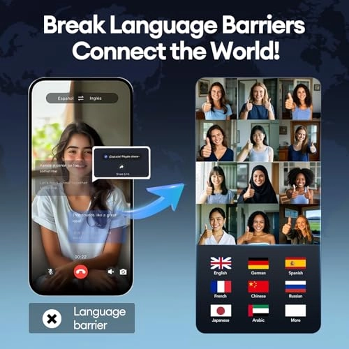 AI Translation Earbuds - 144 languages