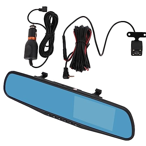 4.3in Mirror Dash Cam - 1080P