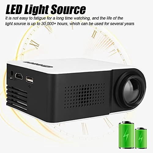 Mini Video Projector - 40±3 ANSI Luminous Flux 480x360 pixels