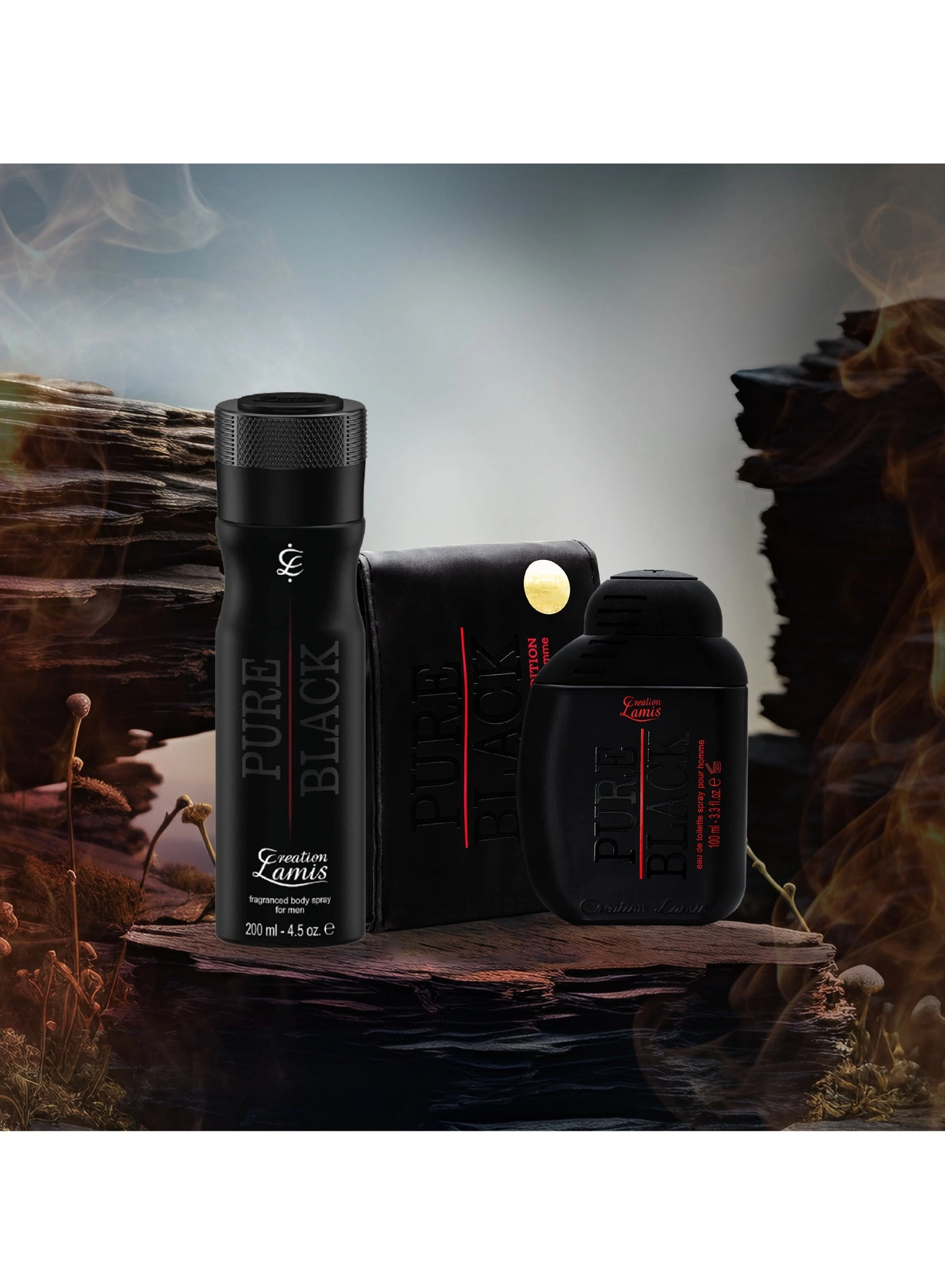 Pure Black Eau de Toilette 100ml Gift Set