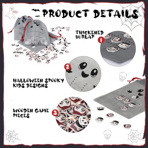 Halloween tic tac toe game - English 6 years and up 360 pieces