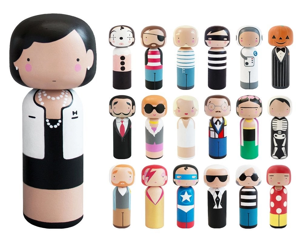 Kokeshi Doll - Dot