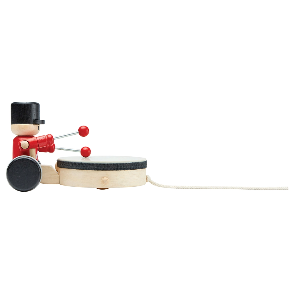 Pull Along Drummer - Multi Colour 1+