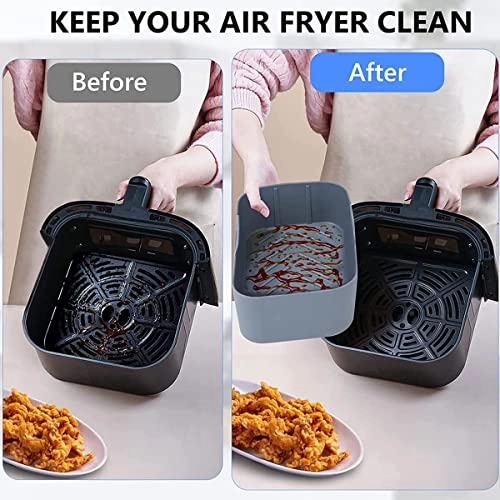 Air Fryer Silicone Liner - Food-grade Silicone 2PCS