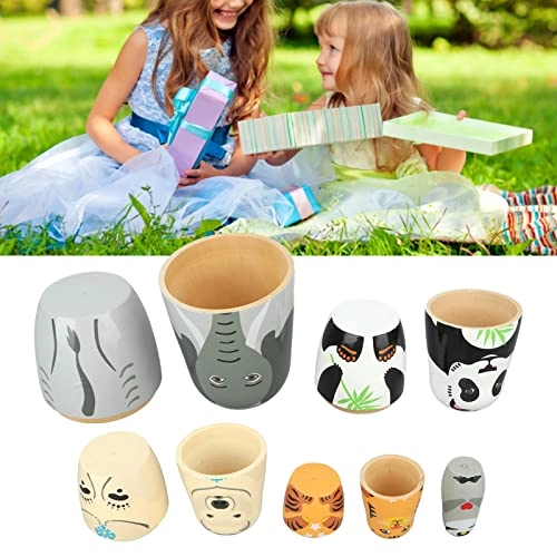 Animal Nesting Dolls - 5 Layers Handmade
