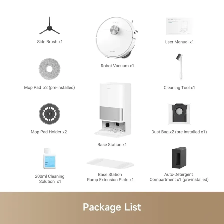 L10S-Ultra - Self-Empty Station With Mop