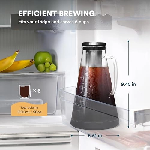 Airtight Cold Brew Iced Coffee Maker - 1.5L