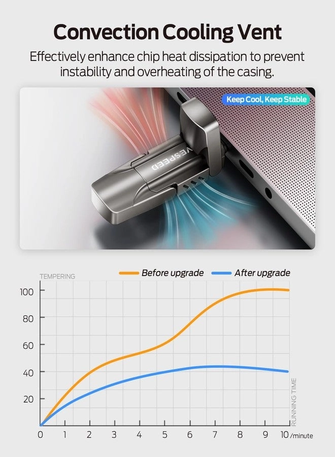 USB C Stick - USB 3.2 Gen2 Type-C 256GB
