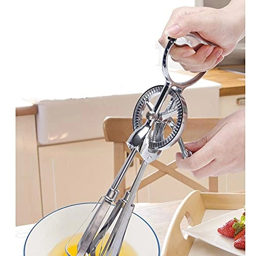 Manual Egg Beater - Stainless Steel Heavy Duty