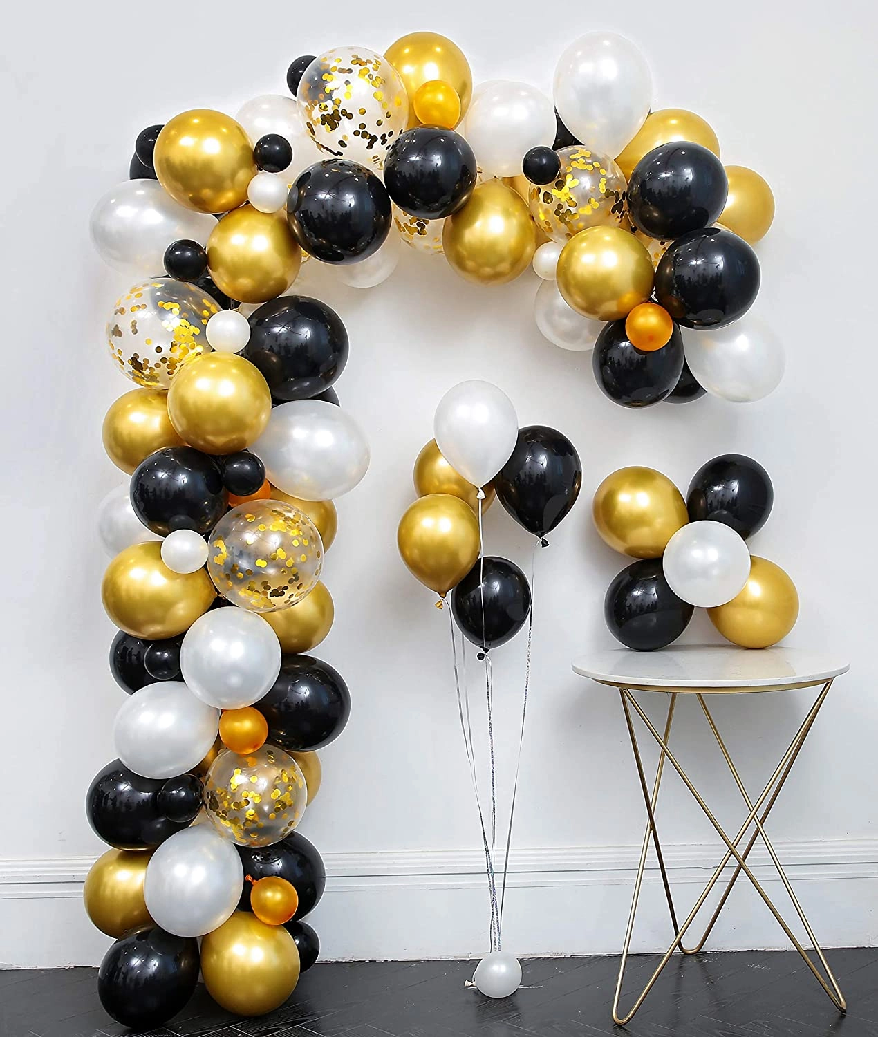 Party Time Trading LLC Colorful Tropical Balloons - 103-Pieces Birthday Party Baby Shower