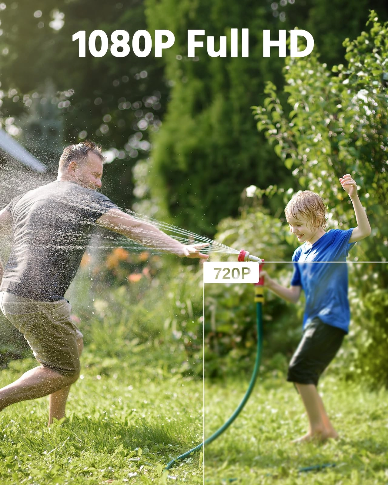 Wired Home Security Camera 1080p Pack