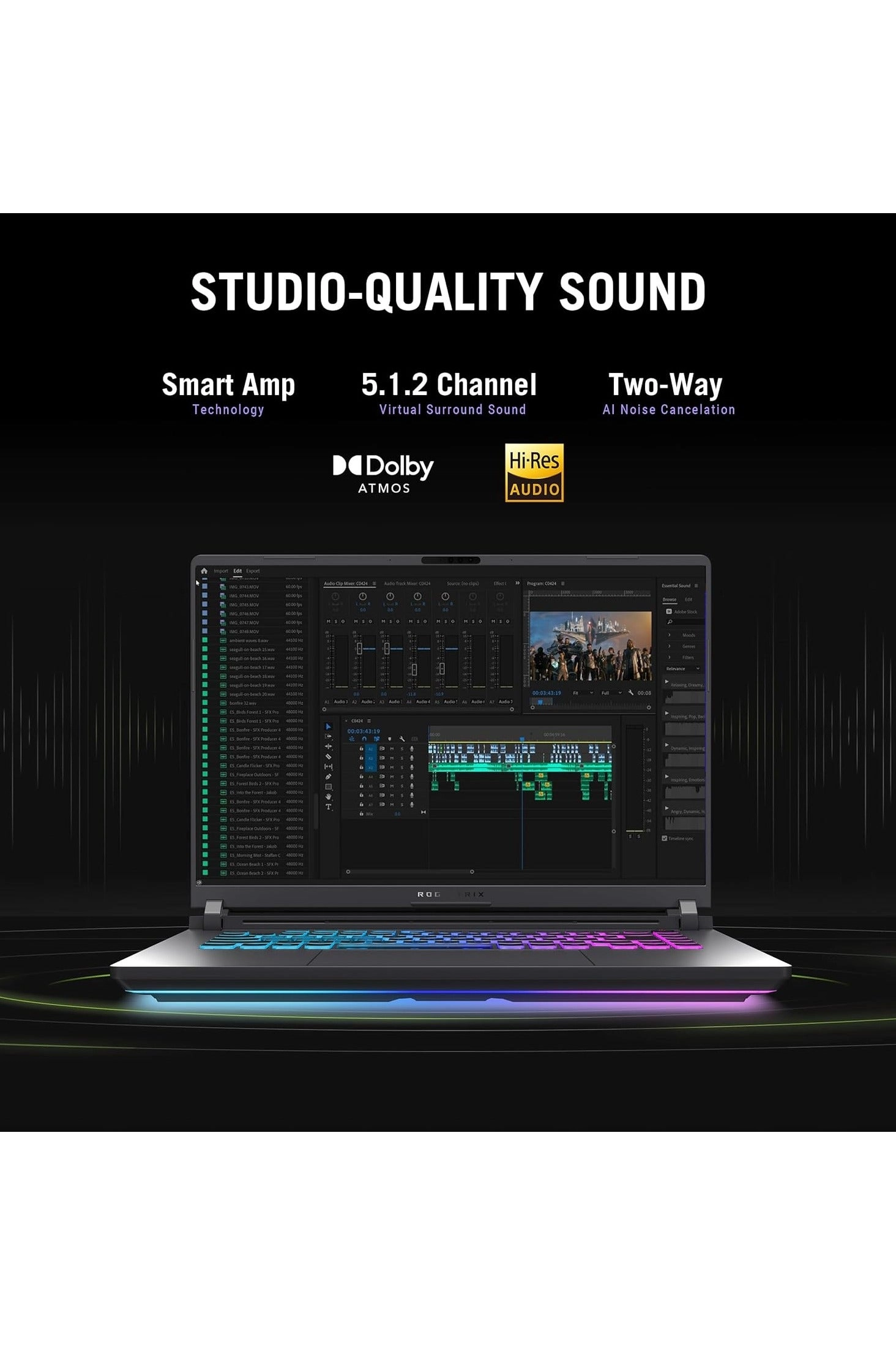 ROG STRIX G16 - 16'' Core i7-14650HX 32GB DDR5 1TB SSD