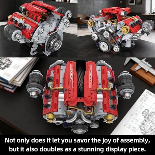 Electric V8 Engine Kit Engineering Skills - 14 years+ 3168 pieces