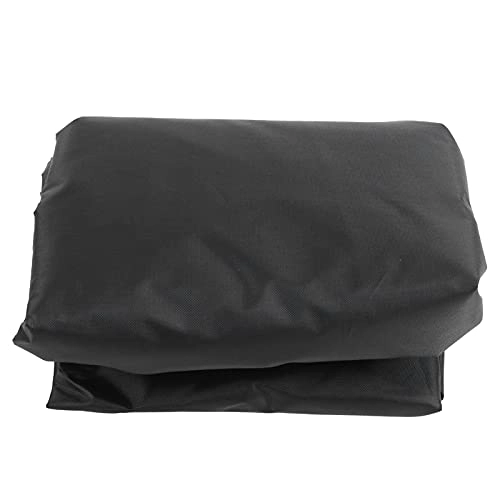Washing Machine Cover - 40x29x28.0in 210D Silver Coated Oxford Cloth Black