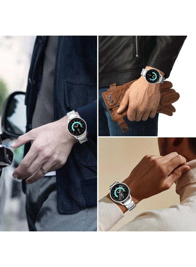 Stainless Steel Band - 20mm Silver Adjustable