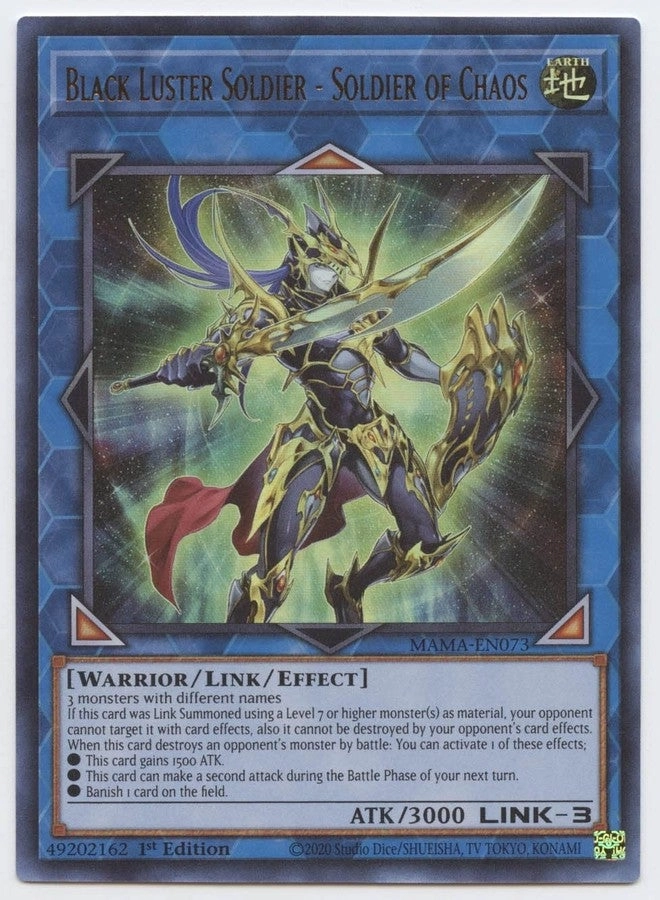 Yu-Gi-Oh! Black Luster Soldier - Soldier of Chaos - MAMA-EN073
