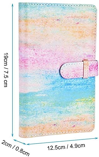 96 Pocket Mini Film PU Leather Photo Album - 96 85*54mm