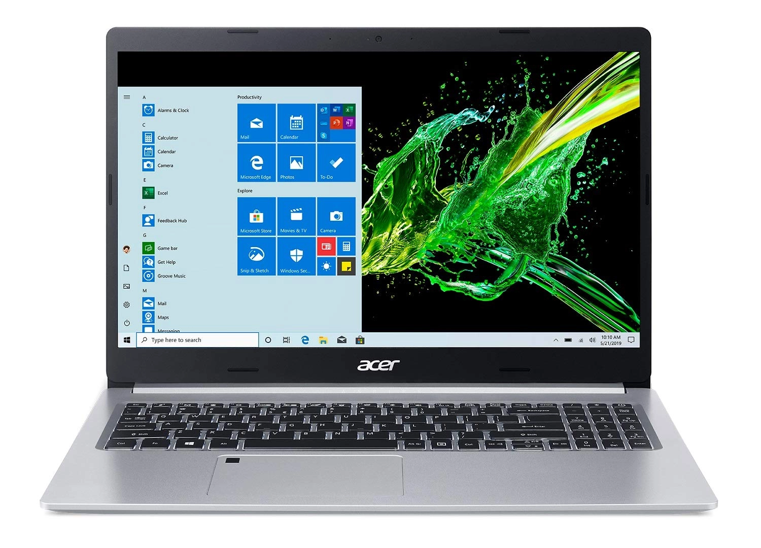 Acer Aspire 5 A515-55-75NC - 15.6'' Core i7-1065G7 8GB DDR4 512GB NVMe SSD