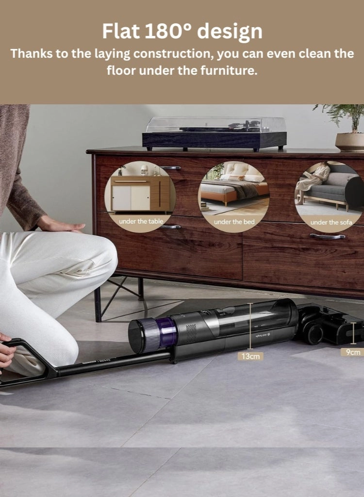 ED12 PRO MAX - 180° Lie-Flat 75°C Hot Water Self-Cleaning