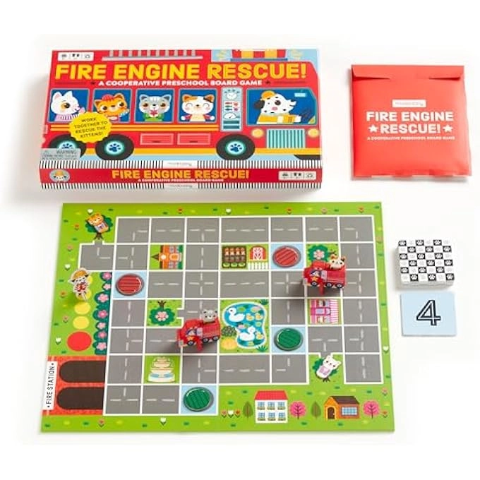 Mudpuppy Fire Engine Rescue: Cooperative