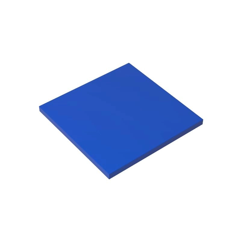 XYEIUGO GDS-1116 Tile 6x6 with Bottom Tubes - Light Aqua Compatible with Lego