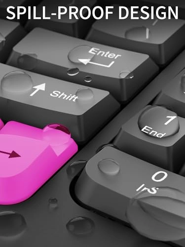 Ergonomic Wireless Keyboard - Wired