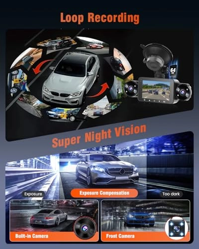 360° Car Dashcam - 1080P