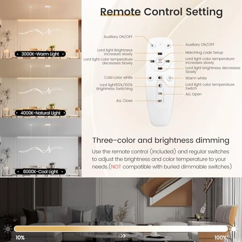 Modern LED Chandelier