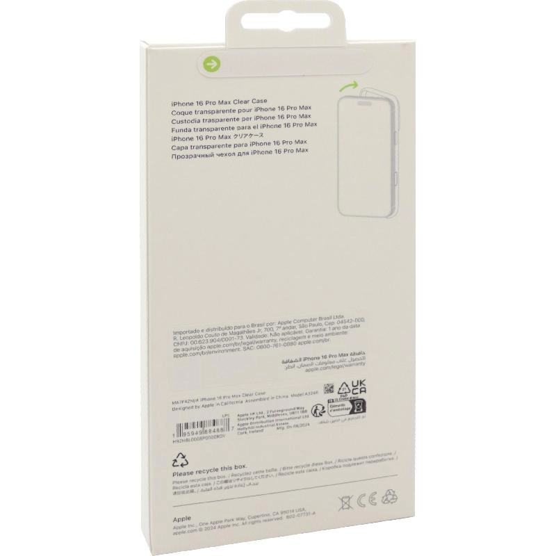 Back Cover Mobile Case Clear with MagSafe for iPhone 15