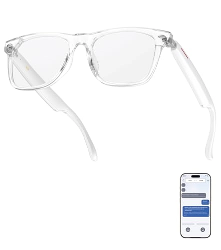 AI Smart Glasses - 116 Languages Bluetooth 5.4 UV400