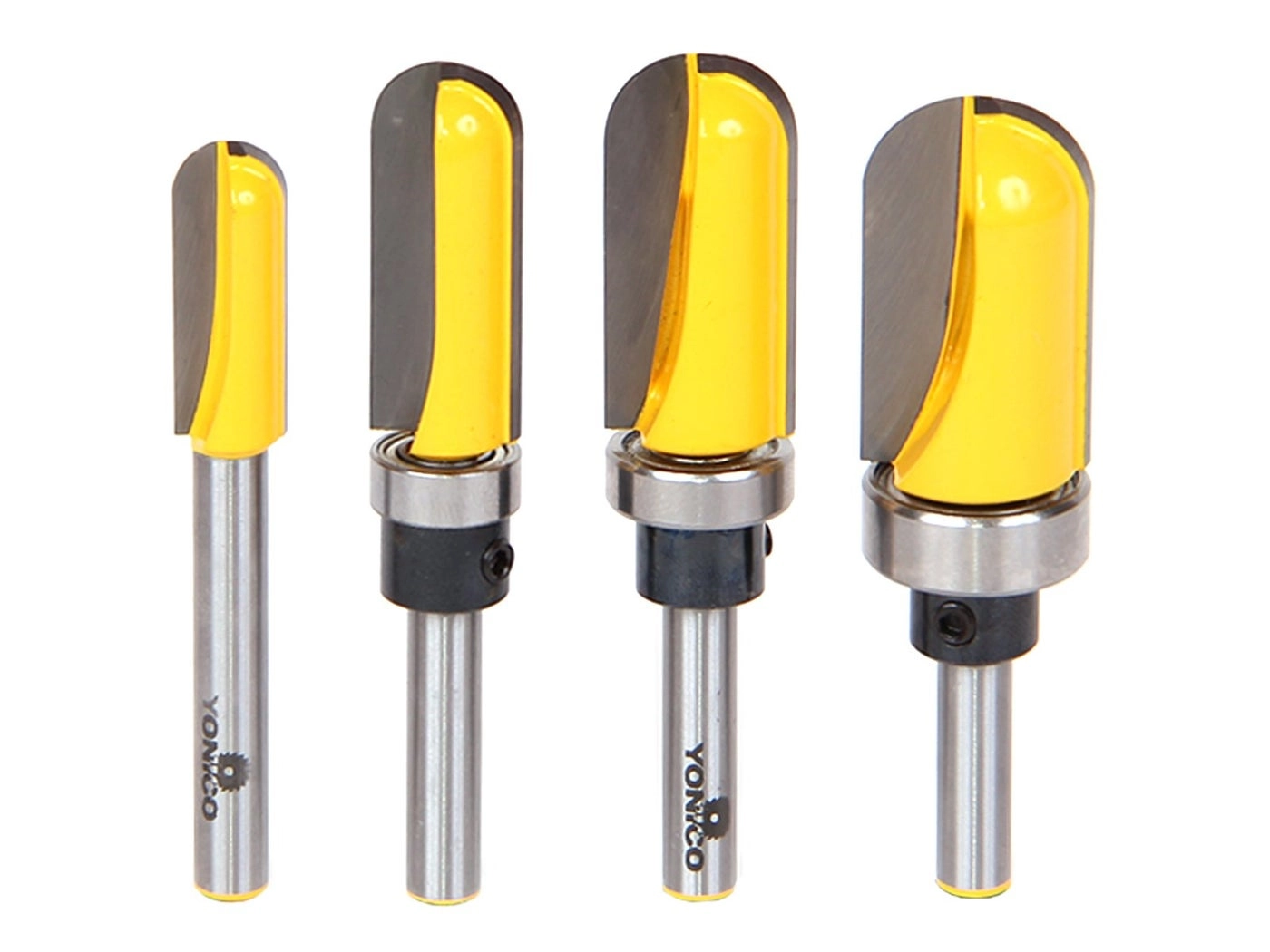 Router Bits Set - 1/4-Inch 4 Bit