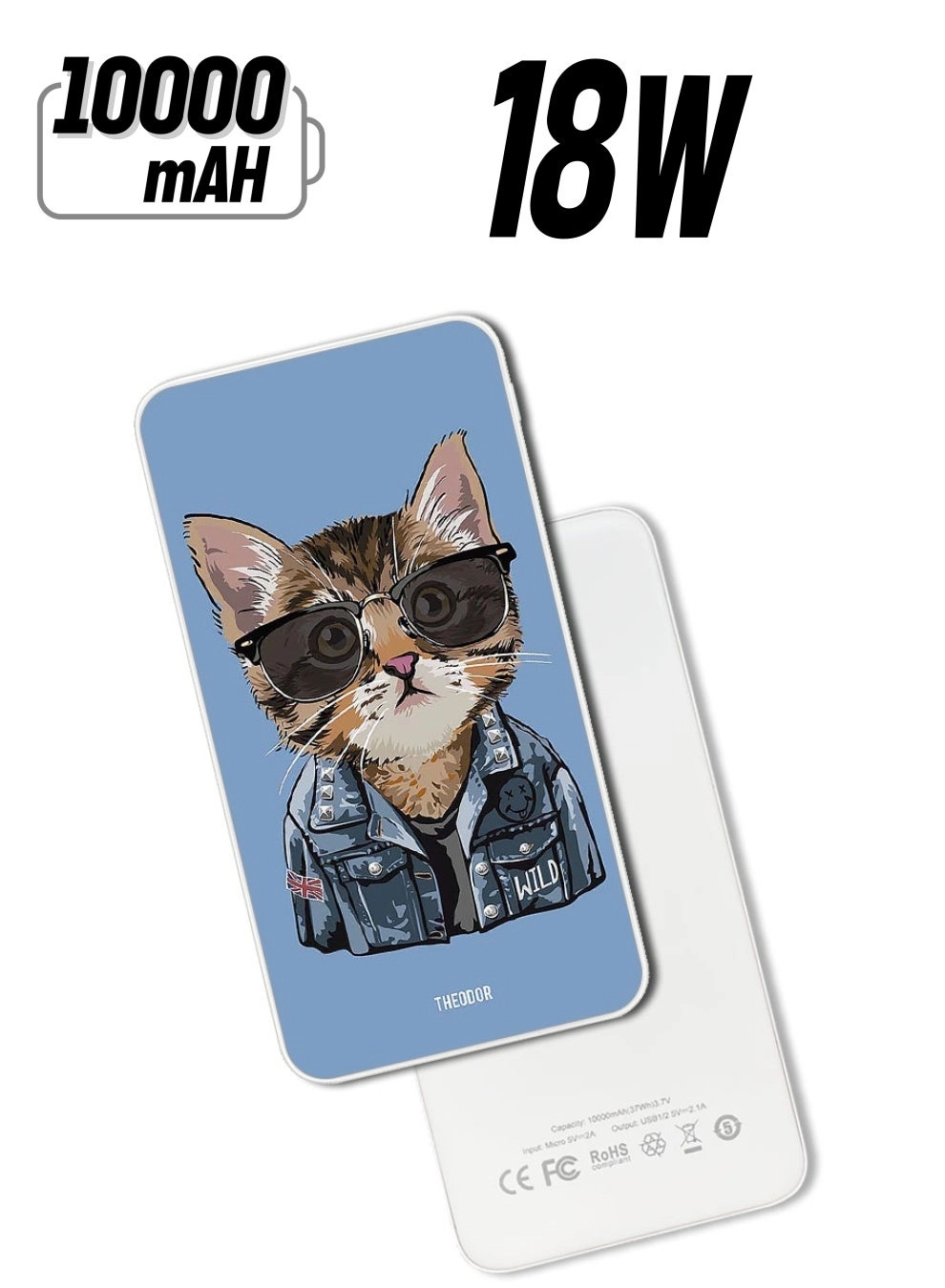 Theodor EX_PPBA609 - 10000mAh Quick Charging 3.0