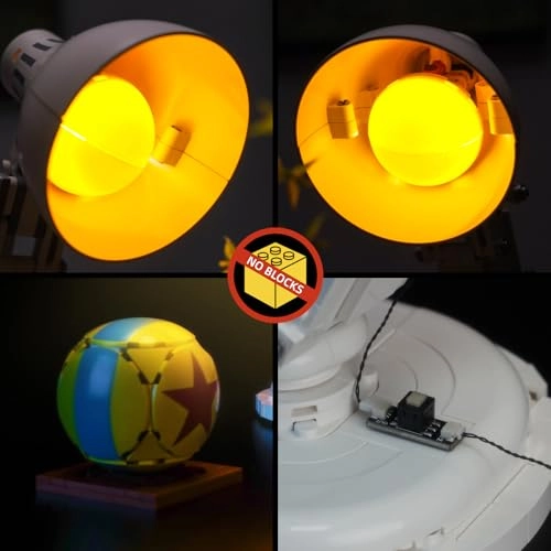 LED Light Set for LEGO Pixar Luxo Jr. 21357 - Copper Line