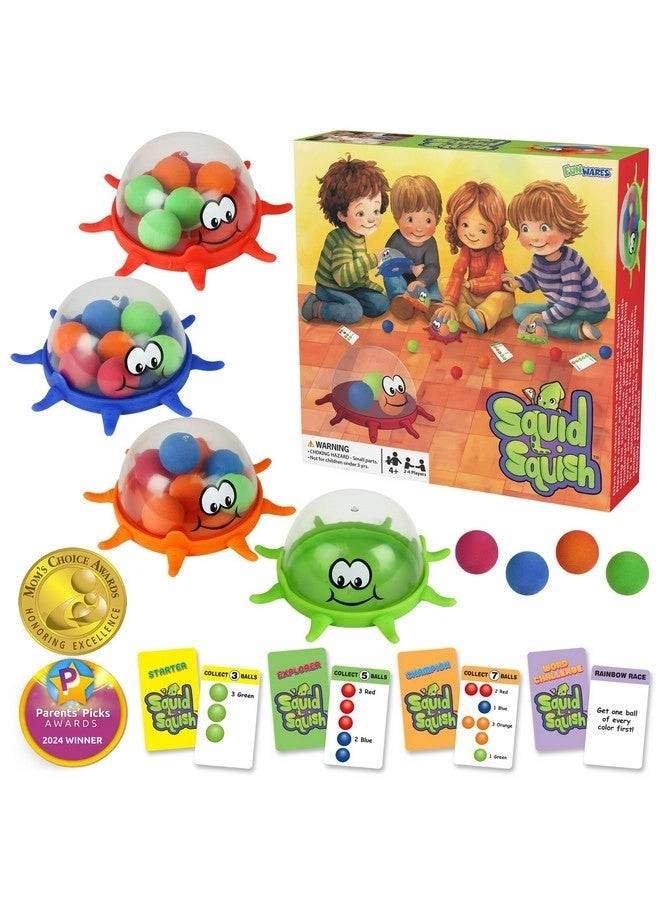 Funwares Colorful Squid Squish - Ages 4-8