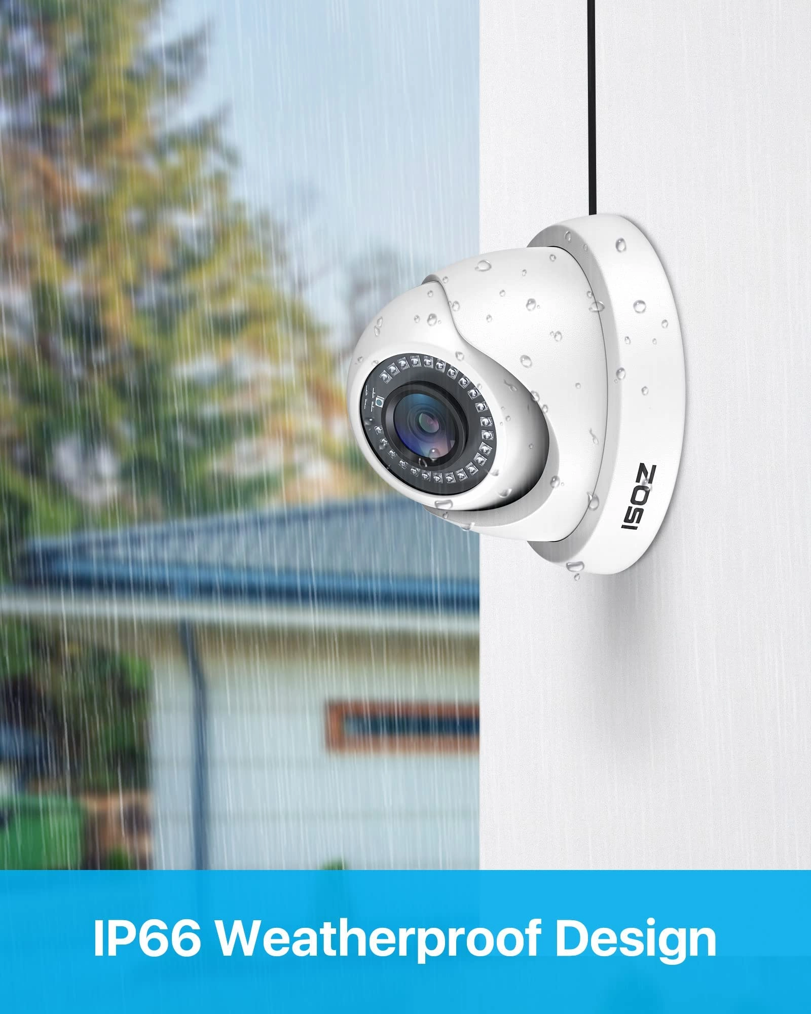 Security Bullet Camera - 1080P 4 Pack