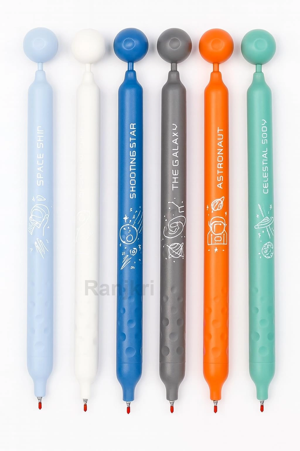 Anime Gel Pen Set - 6pcs 0.5mm