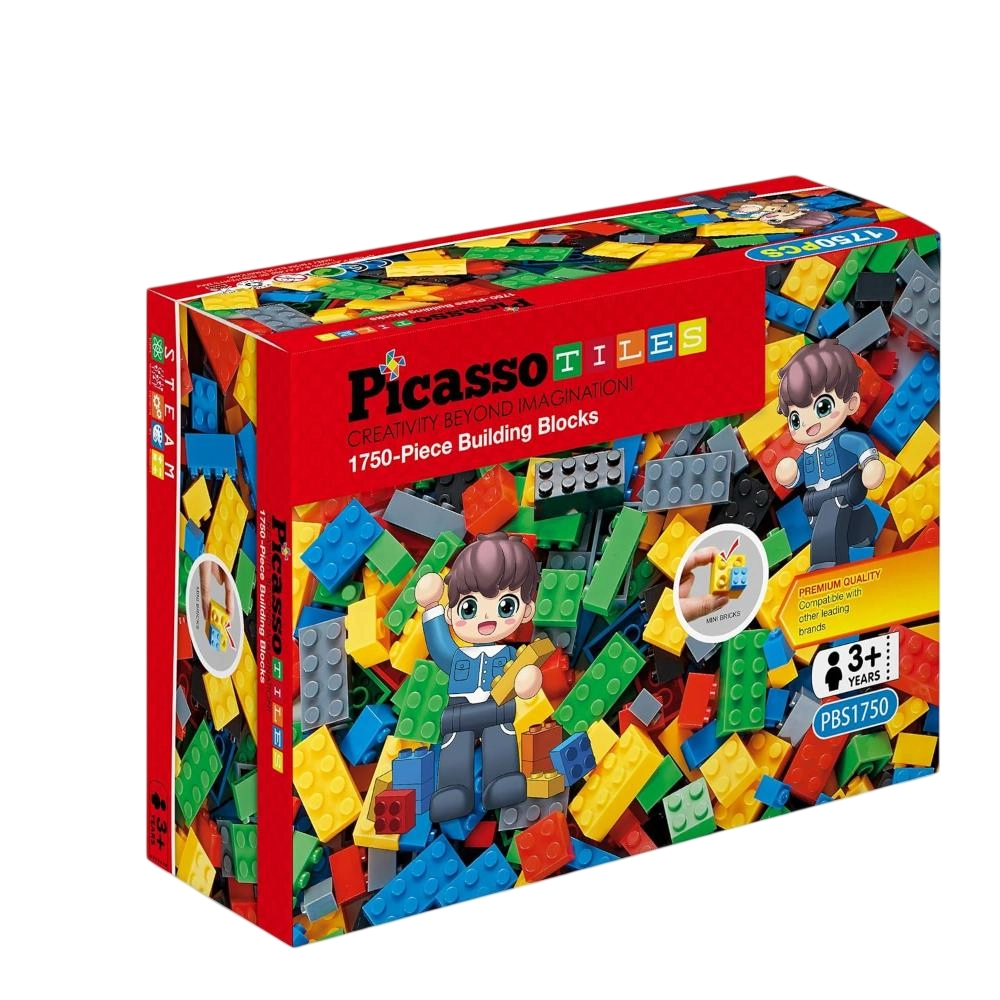 Building Block Tiles - 1750pcs