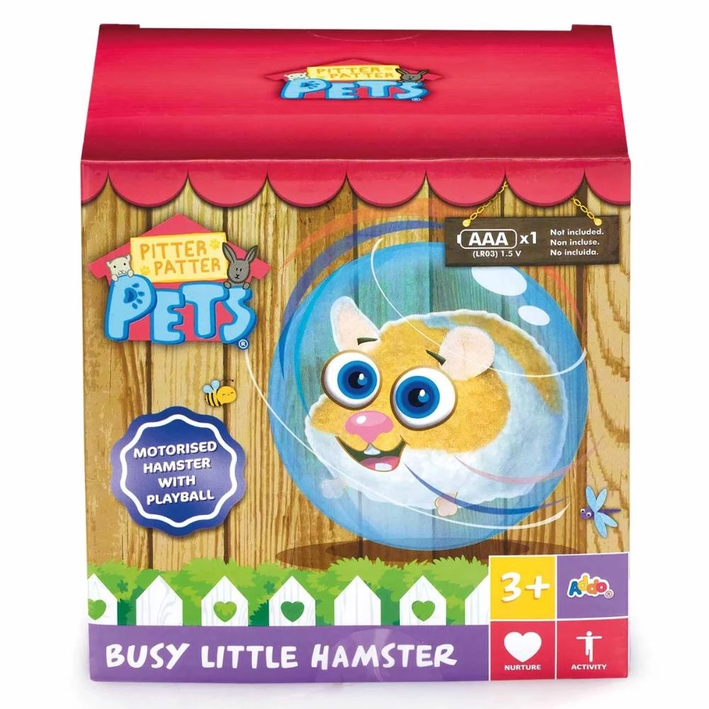 Pitter Patter Busy Little Hamster - 3 +