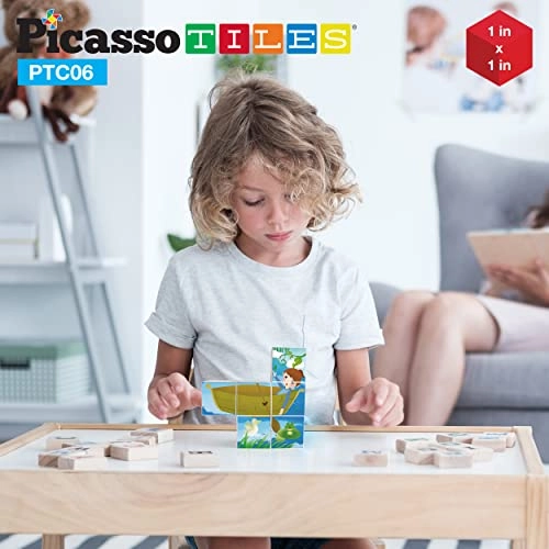 Magnetic Puzzle Magic Cube - Architecture 6 pcs